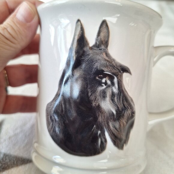 Vintage 1999 Scottish Terrier Scottie Dog Coffee Mug Best Friend Originals XPRES - Picture 2 of 7